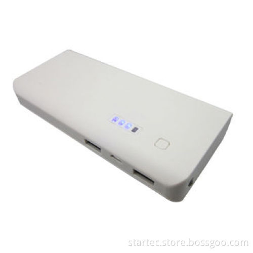 Power bank with 7500mAh - 11000mAh capacity